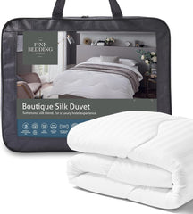 Boutique Couette en Soie Literie de Luxe Lavable en Machine (Lit Double 13,5 Tog) Naty Shop Couettes et Couettes Lit Double 13,5 Tog