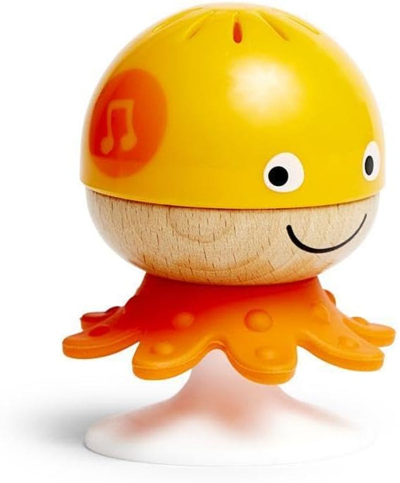 Ensemble hochet avec ventouse Hape | Trois animaux avec éléments d'anneau de dentition, tortue, poulpe et baleine | Jouet d'apprentissage dès 0 mois Bebe Toys Naty Shop