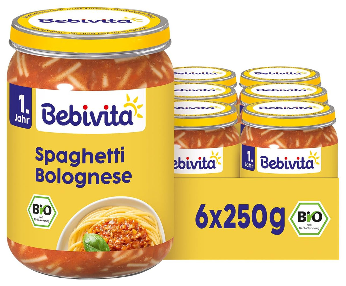 Spaghettis bolognaise pour enfants, 250g, paquet de 6 (6 x 250g)