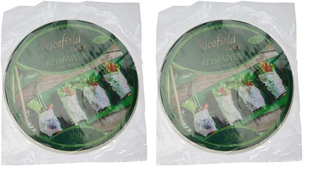 Feuille de riz Ricefield ronde 22 cm, 1 paquet (300 g)