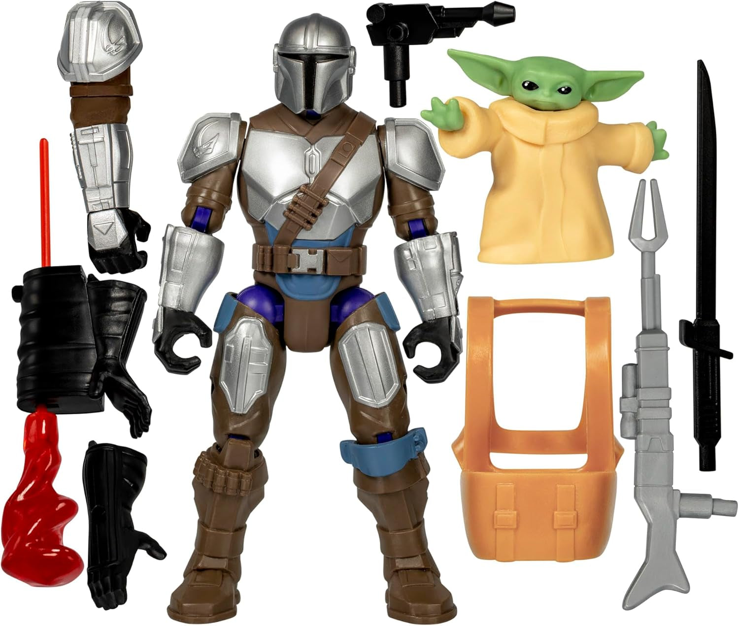 Star Wars Mixmashers Stormtrooper Figurine et accessoires personnalisables à mélanger et à assortir Figurines Naty Shop Mandalorian