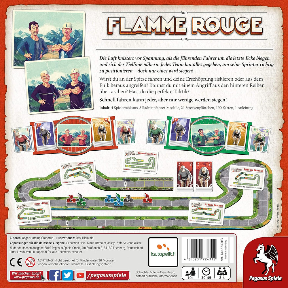 Pegasus/Lautapelit 57401G Flamme Rouge (Lautapelit)