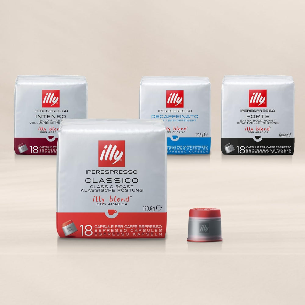 illy Iperespresso Kaffeekapseln klassische Röstung CLASSICO, Packung mit 100 Kapseln