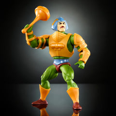 Jouet Masters of the Universe Origins, figurine d'action Duncan Man-At-Arms de la collection Cartoon, hauteur env. 14 cm, héros avec armure amovible et accessoires, figurines HYD25 Naty Shop