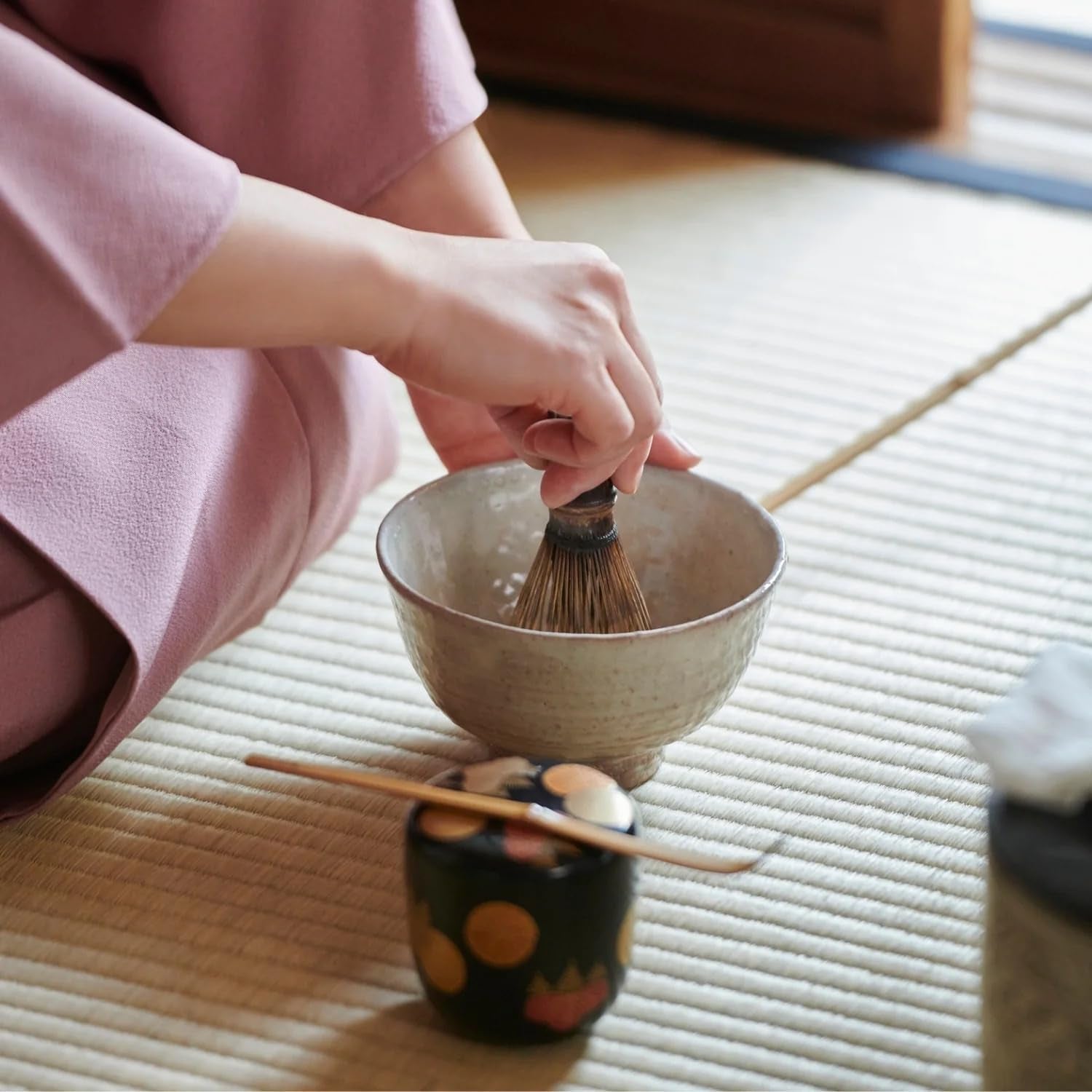 50 g de matcha de qualité cérémonielle du Japon – 100 % naturel, sans pesticides et testé – moulu sur pierre – poudre de thé japonais Moegi Matcha Premium