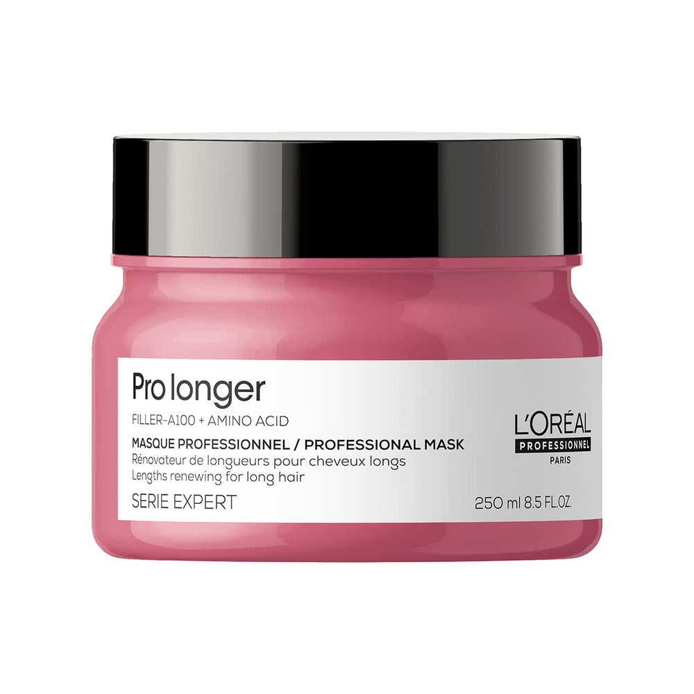 L'Oréal Professionnel Masque Fortifiant Capillaire pour Cheveux Longs et Fins avec Filler A-100 et Acides Aminés, Série Expert, Pro Longer Mask Hair Mask Naty Shop 240,97 G (1 paquet)