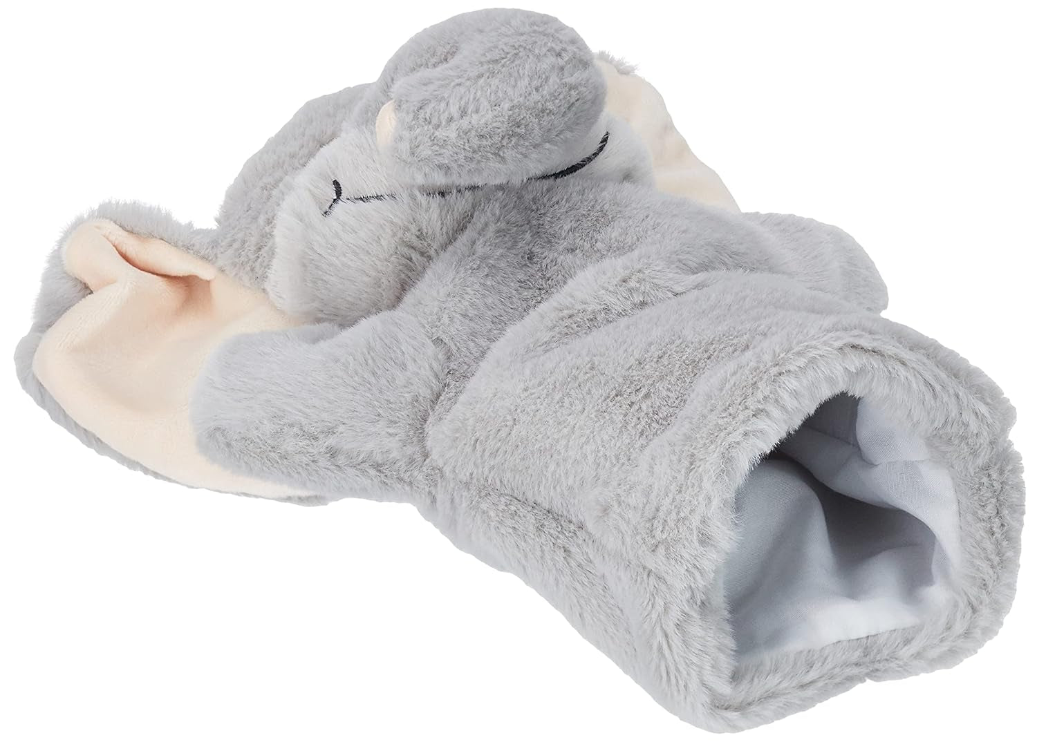 394070 Marionnette éléphant, gris Jouets Bebe Naty Shop