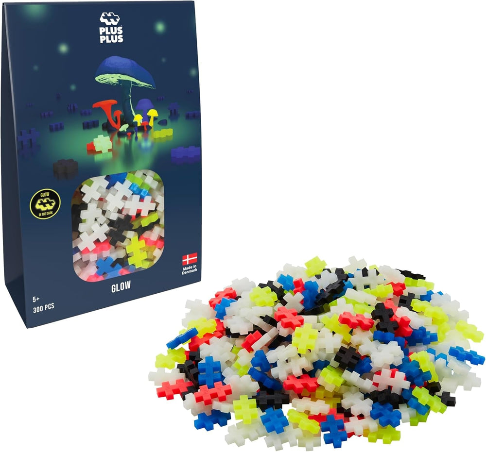 Plus-Plus 9604262 Geniales Konstruktionsspielzeug, Regenbogen, Kreativ-Bausteine Tube, 240 Teile