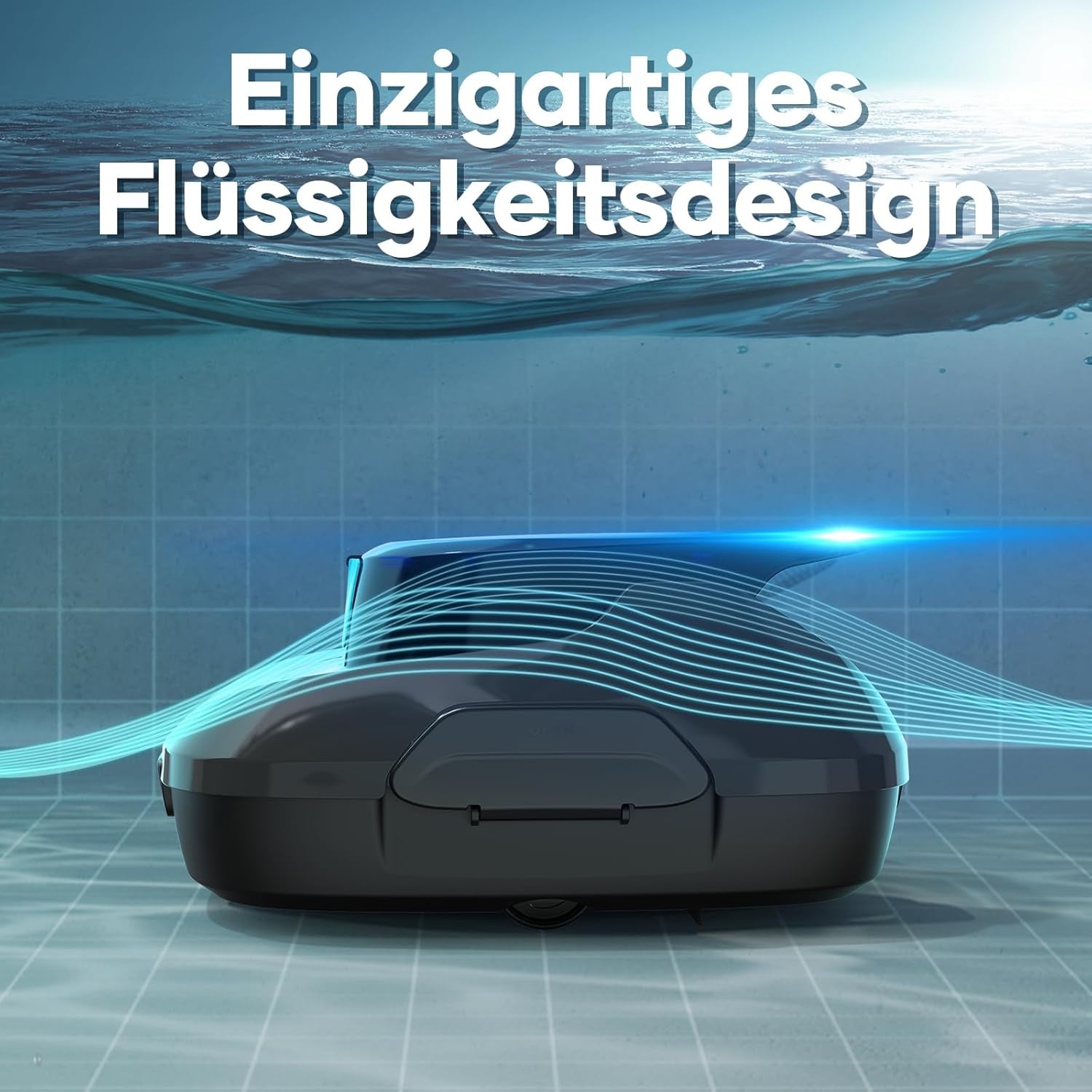 AIPER Scuba SE Robot de piscine, nettoyeur de piscine sans fil avec batterie, temps de nettoyage de 90 minutes, nettoyage automatique avec fonction d'auto-stationnement, nettoyeur de piscine léger, idéal pour les piscines à fond plat