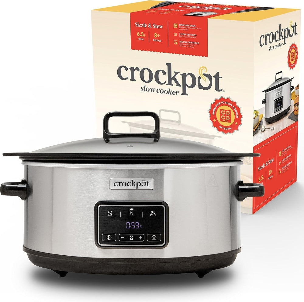Mijoteuse numérique Crock-Pot Timeselect, 5,6 litres (7 personnes) Mijoteuse Naty Shop