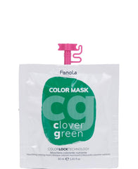 Fanola Clover Green Color Mask 30ml Naty Shop Masque Capillaire Titre par défaut