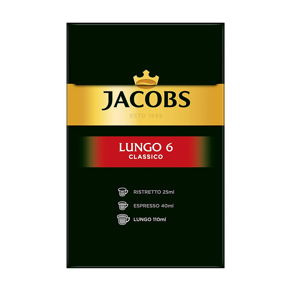 Capsules de café Lungo Classico (nur für kurze Zeit) Megapack XXL & Capsules de café Lungo Decaffeinato - Intensité 6-200 Capsules compatibles Nespresso, 10er Pack, 10 x 20 Getränke