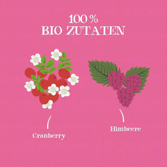 Cupper Ceai de fructe bio Cranberry Rasperry | Ceai cu zmeură | 250 pliculețe de ceai nealbite | Pachet mare | Perfect pentru birou | Ecologic | Comerț echitabil