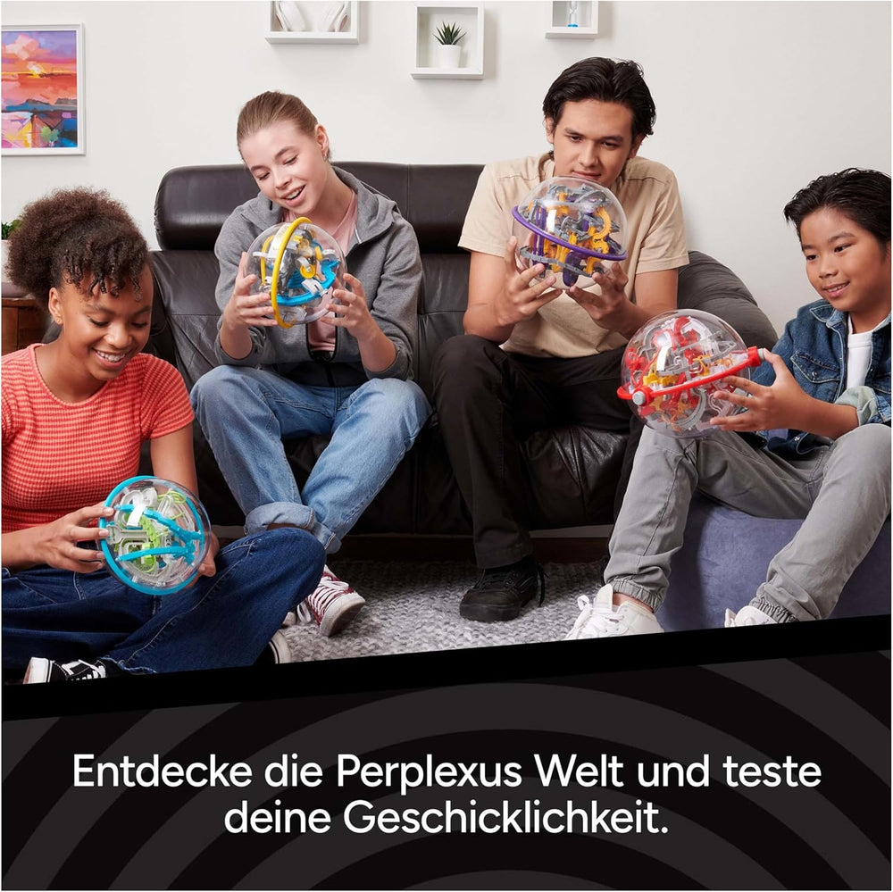Spin Master Games - Perplexus Beast Labyrinthe à billes 3D avec 100 obstacles, jeu de patience pour enfants de 9 ans et plus et adultes