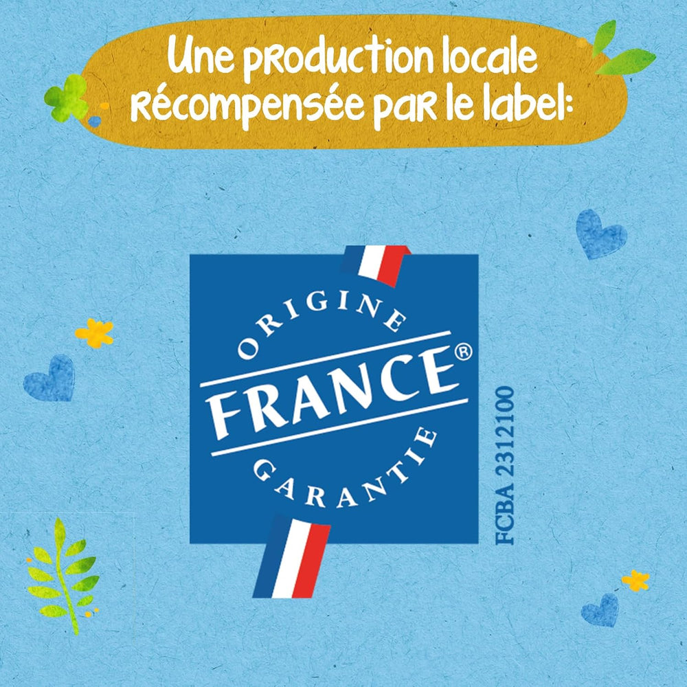 - Ökologische Diadeln, Größe 2 (3-6 kg) – natürlicher Ursprung, ohne Schadstoffe – 12 Stunden trocken, extrem saugfähig – hermestellung in Frankreich – 150 Einwegdiadeln – Packung 1 Month