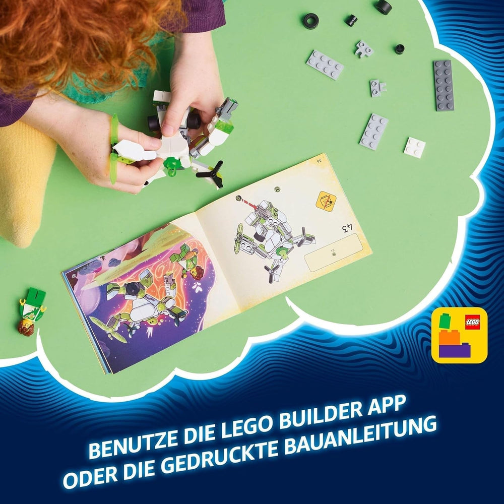 LEGO Dreamzzz L'aventure du robot et du véhicule de Z-Blob, jouet 20 en 1, pour filles et garçons, enfants à partir de 7 ans, ensemble de jeu fantastique avec figurine Mateo, 20 versions de Z-Blob 71487 Ensembles de construction Beuche den LEGO-Store