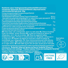 Ghee Easy 850g Ghee Bio von Grasgefütterten Kühen - Ghee Butter sans Zusatzstoffe - Certifié Organisch & Biologisch - Hochreines Ayurveda Ghee sans lactose et gluten - 100% Européen