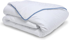 Bleu Câlin Couette chaude 1 personne "Gamme Signature", douce, housse en microfibre, 140 X 200 cm Couettes et couettes Naty Shop 140 X 200 Cm