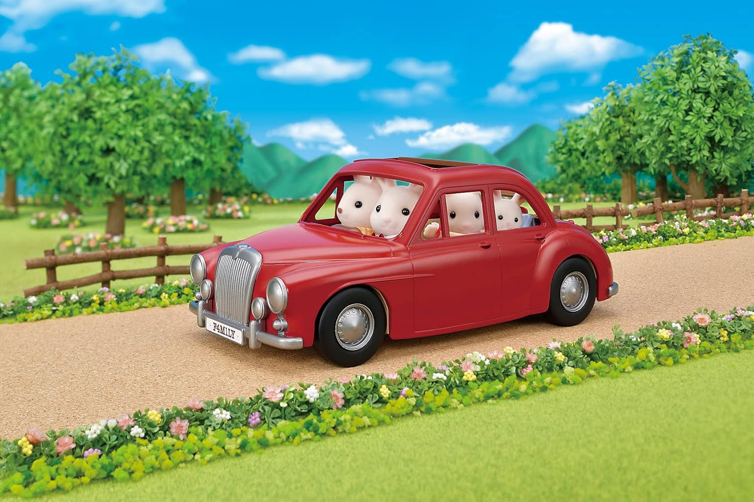Sylvanian Families 5448 Familien-Limousine - Puppenhaus Auto Spielset
