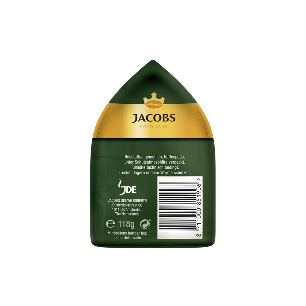 Jacobs Pads Cream, tampons compatibles Senseo, 5 x 18 Getränke, 90 Kaffeepads