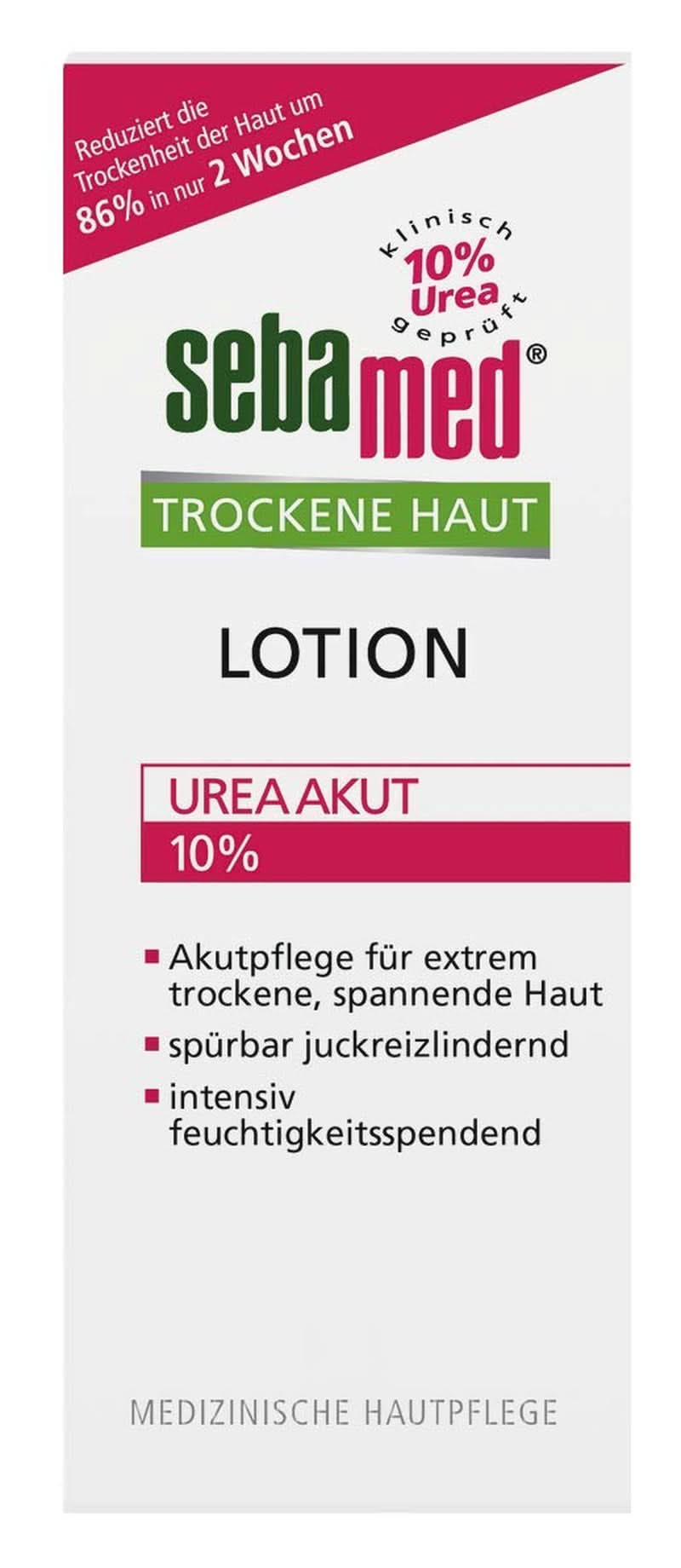 Sebamed Urea Akut, soulage visiblement la sensation de tensions, rugosités et démangeaisons, 200 ml Douche et bain Naty Shop