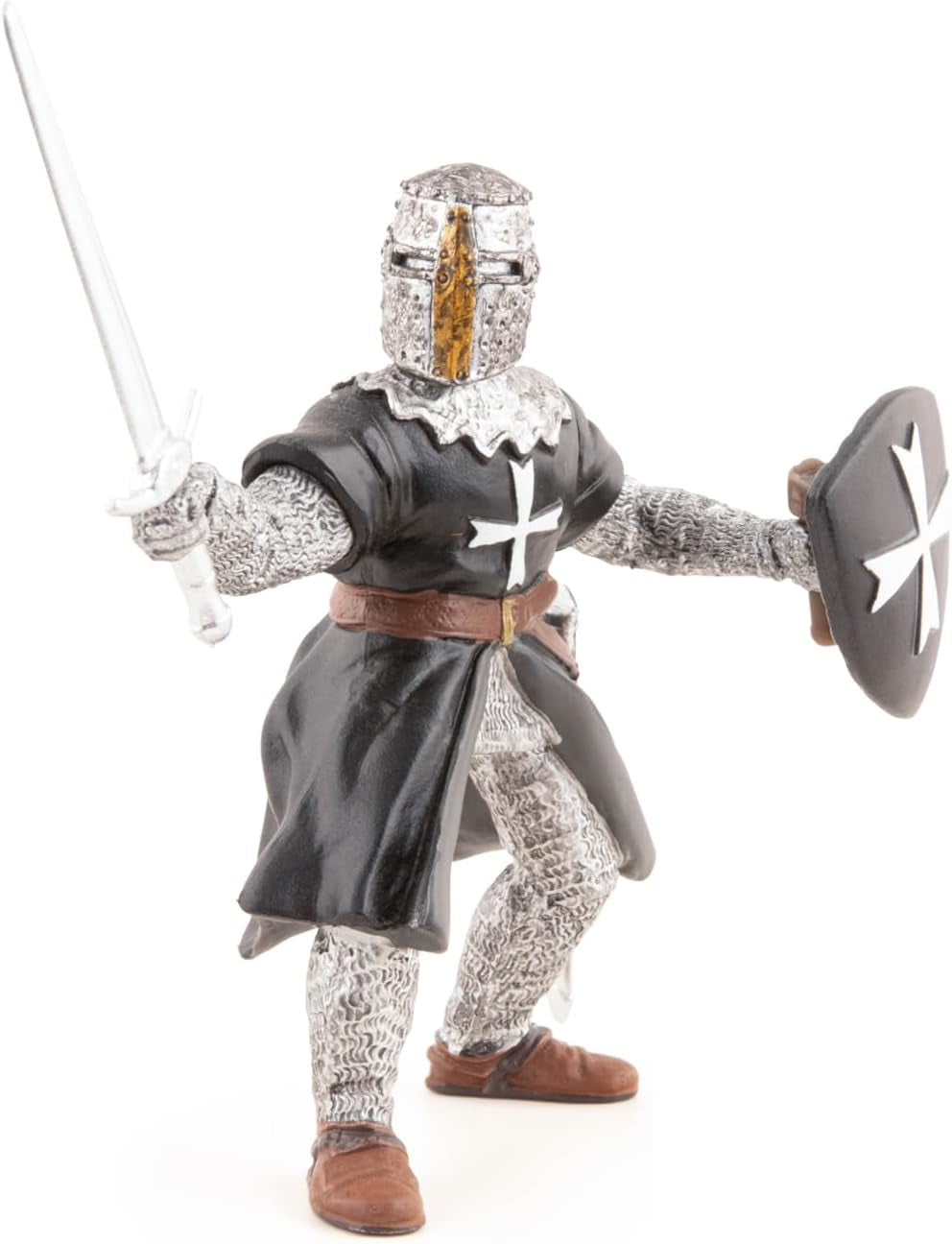 Papo -Peint à la main - Figurines -Médiéval-Fantastique - Chevaliers de Saint-Jean avec épée-39938-À collectionner-Pour les enfants - Convient aux garçons et aux filles - À partir de 3 ans Figurines Naty Shop