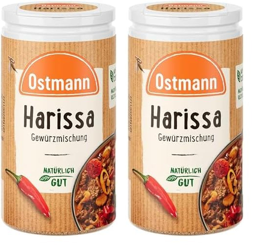 Ostmann Gewürze - Harissa Gewürzmischung | Scharfes orientalisches Gewürz für Geflügel, Fleisch, Gemüse ou Couscous | 35 g dans Der Streudose