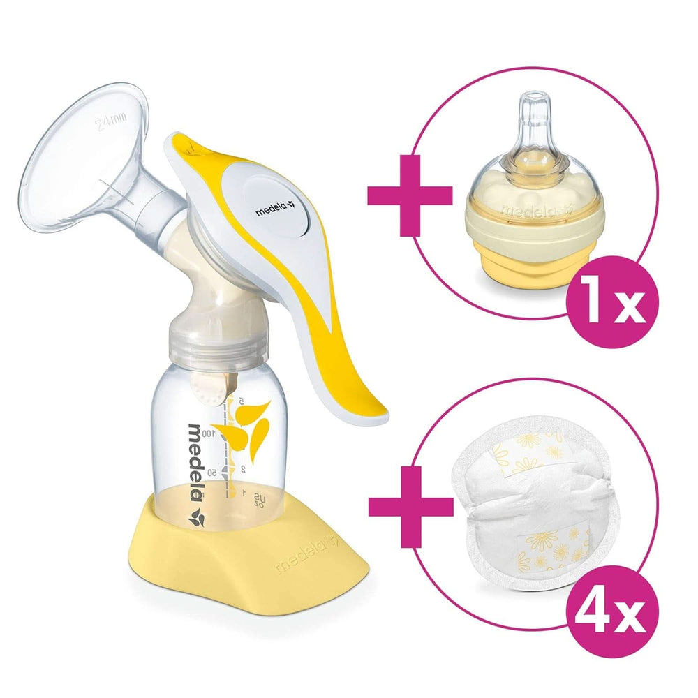 Medela Harmony Handmilchpumpe, Mit Calma-Sauger Und Stilleinlagen Accessoires Alimentation et allaitement Baby Naty Shop