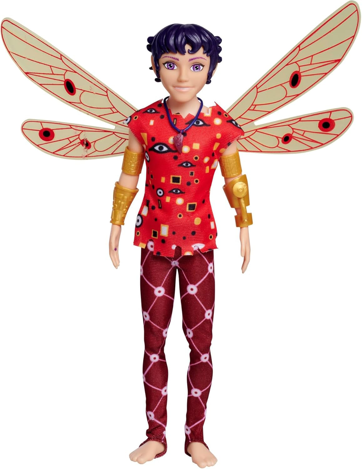 Poupée Simba Mia and Me Mo, elfe avec ailes et jambes mobiles, 6 accessoires, 24,5 cm, à partir de 3 ans