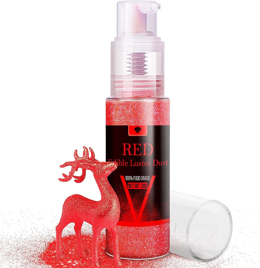 Ensemble de spray à paillettes comestibles – 20 g de poussière de paillettes irisées pour boissons, champagne, gâteaux – Colorant alimentaire métallique comestible pour cocktails, vin, liqueur, pâtisserie, gâteaux