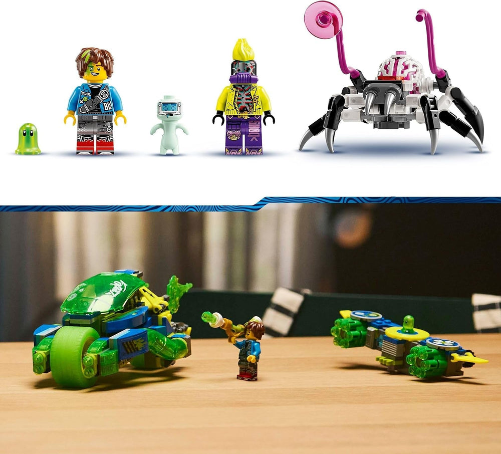 LEGO Dreamzzz Mateo avec Z-Blob Action Racer, ensemble de jeu fantastique 2 en 1 avec véhicules, figurines et créatures de rêve pour enfants à partir de 8 ans, cadeau pour garçons et filles 71491 Jeux de construction Beuche den LEGO-Store