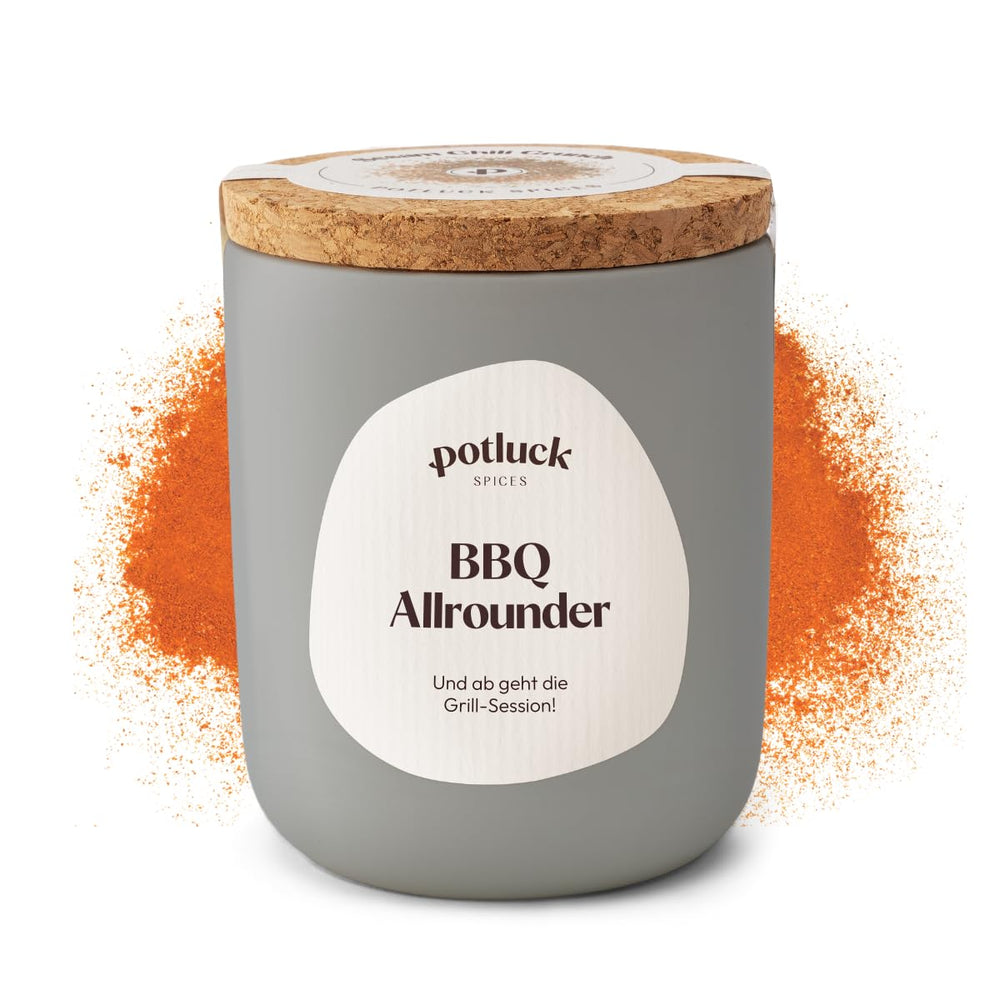 Repas-partage | Burger aux épices | Würzmischung im Keramiktopf | 100g | Végétalien, sans gluten et avec des ingrédients naturels