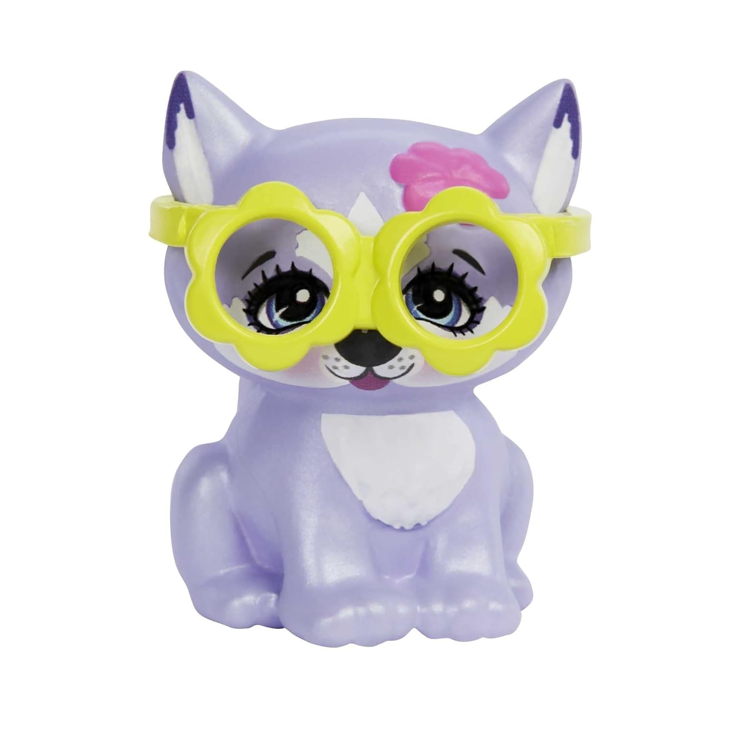 Enchantimals HHB90 - Poupée Hadley Husky (environ 15 cm) et figurine d'animal chien de traîneau, petite poupée avec jupe amovible et accessoires, excellent cadeau pour les enfants à partir de 4 ans