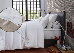 DODO 25665 Couverture 4 saisons 140 x 200 cm Couettes et couettes en polyester blanc Naty Shop