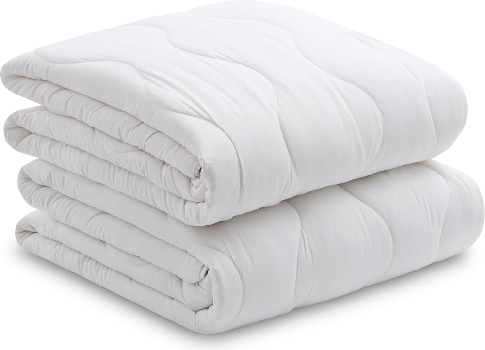 Degrees Home - 4 Estaciones - Couette nordique, 180 Cm, 2 courtepointes. Hiver : Fibres 270 G/M2 ; Été 170 Gr/M2-260X240 Cm Couettes et couettes Naty Shop Blanc Lit 180 Cm