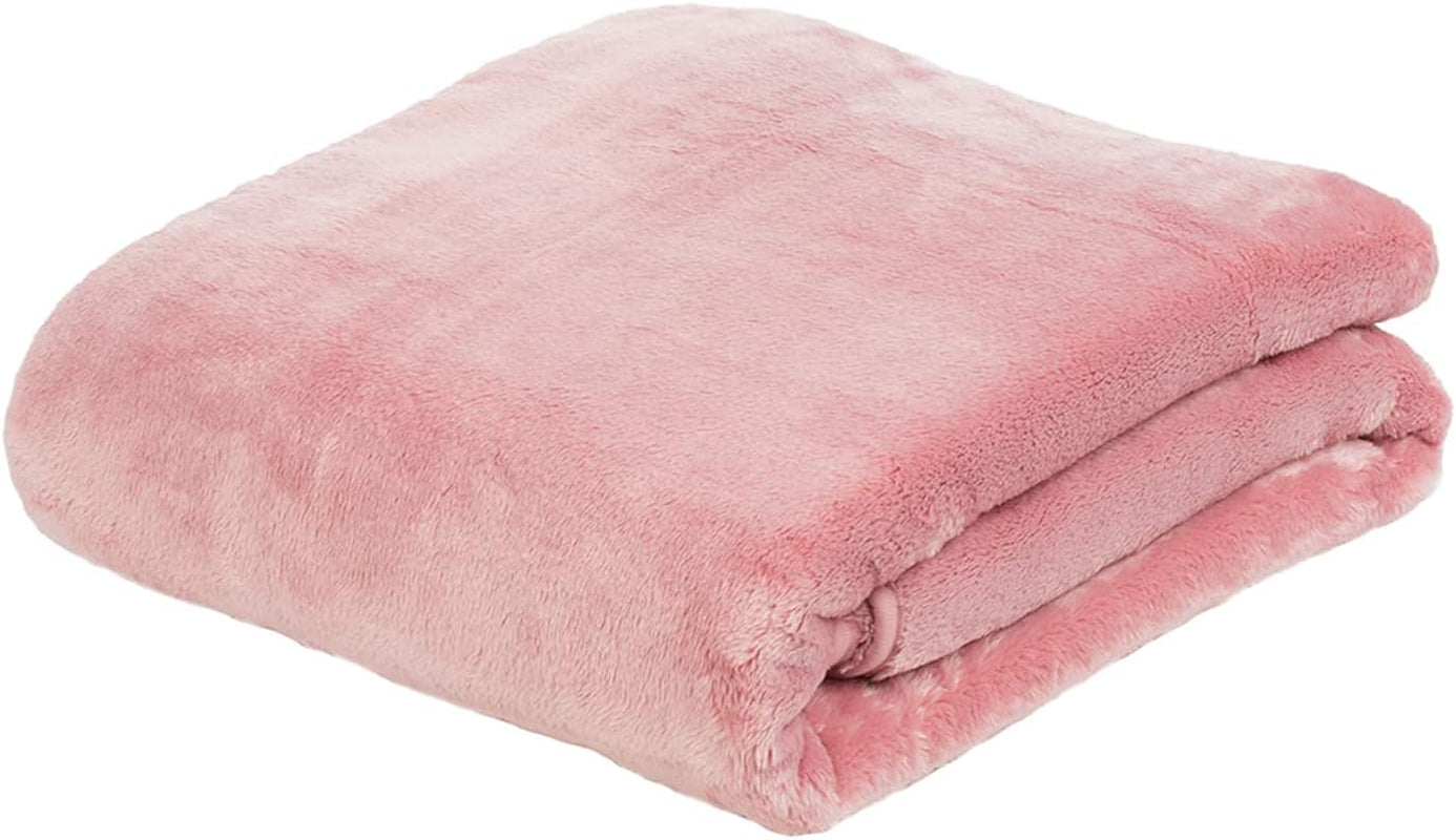 Gözze - Couverture Confortable Sensation Cachemire Premium, 500 G/M², 180 X 220 Cm - Moutarde Lits et Couvertures Besuche den Gözze-Store Rose Foncé 220 X 240 Cm
