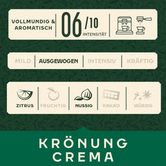 Jacobs Krönung Caffè Crème Ganze Bohne, 1000 g