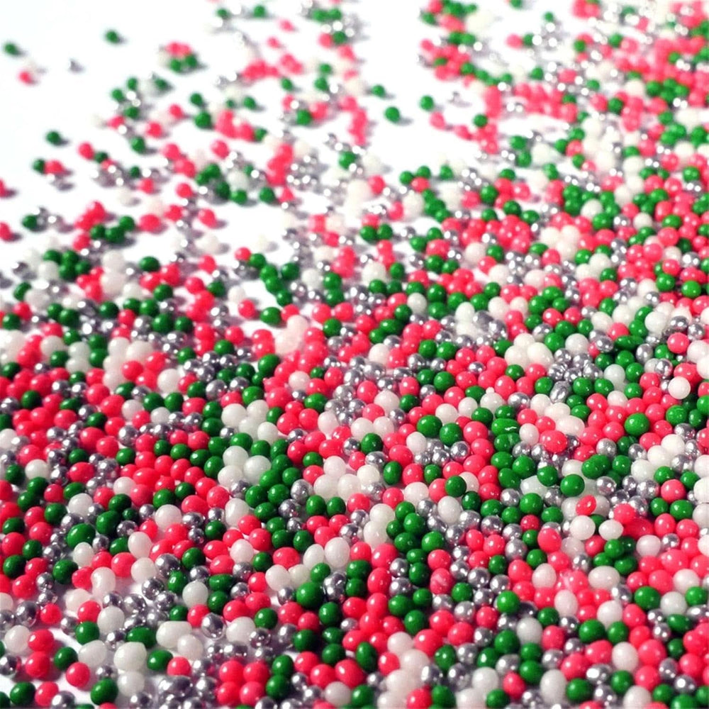 Sprinkle Hero Nonpareille Twinkle Christmas, 40 grammes Sprinkles Naty Shop