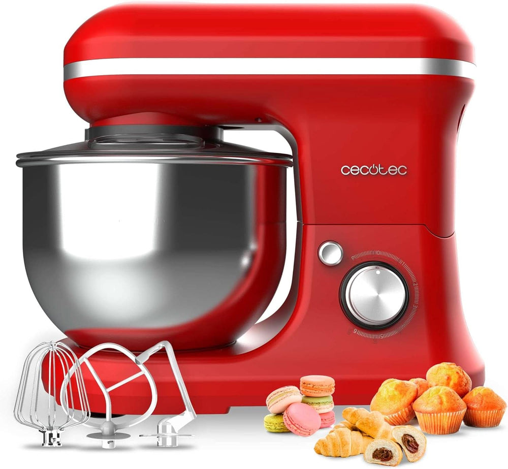 Robot culinaire Cecotec Cecomixer Compact, 1000 W Naty Shop Rouge 5 fonctions