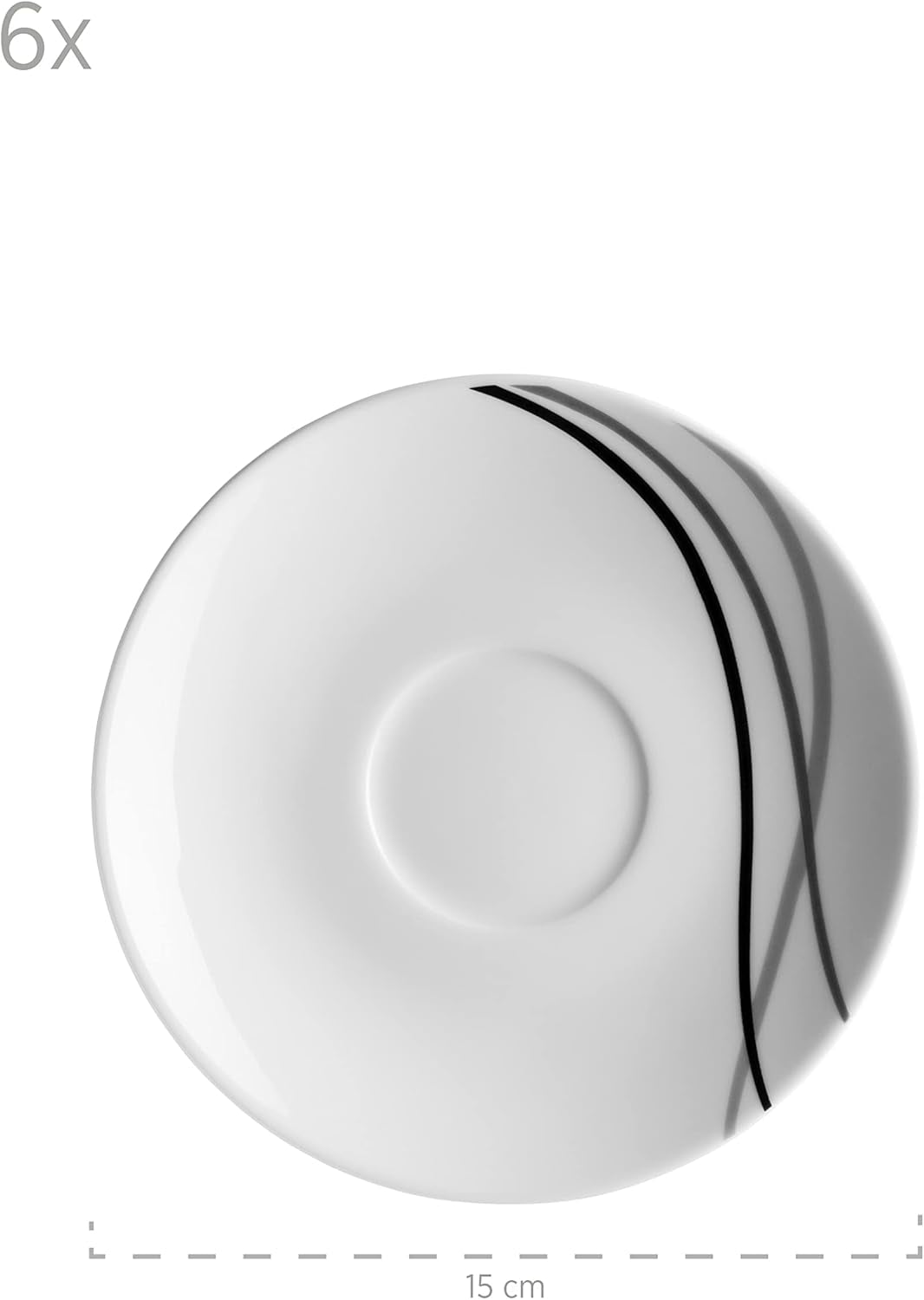 Mäser service de table combiné, porcelaine TAJO, blanc, 40 x 60 x 40 cm