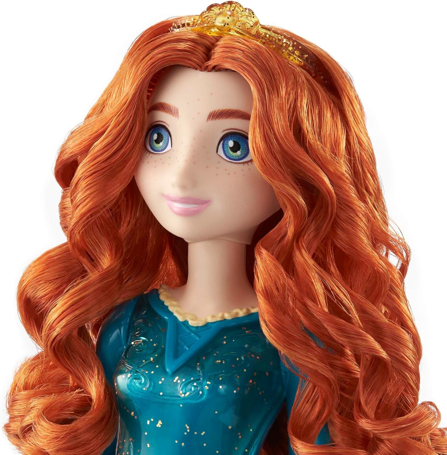Mattel Disney Princess Toy Merida Poupée faite à la main avec vêtements et accessoires scintillants inspirés du film Disney et Pixar Kids Gift HLW13