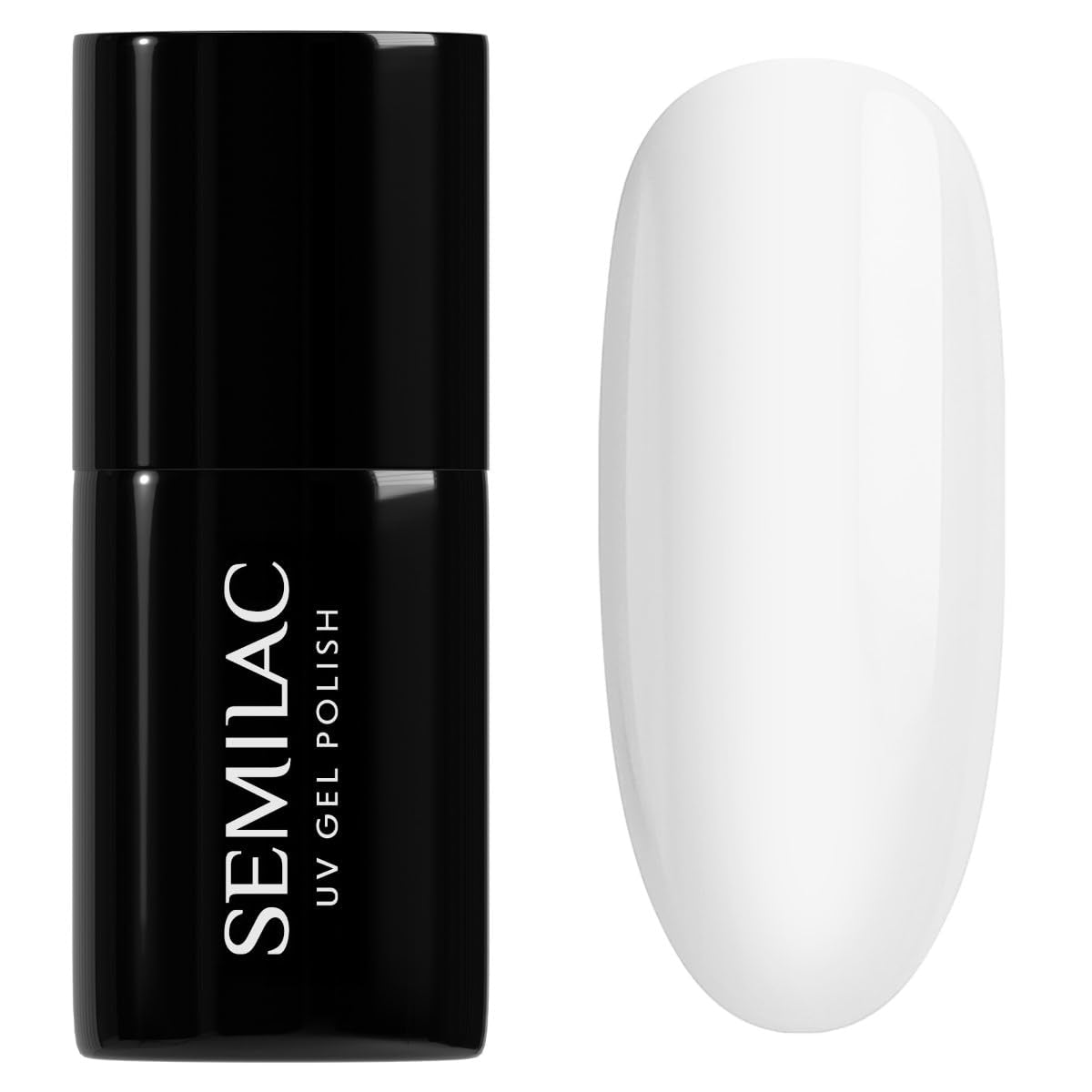 Semilac Vernis à Ongles UV 029 Espresso 7ml Collection Noir Blanc