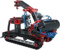 fischertechnik 533874 PROFI Pneumatic Power – Bausatz für Kinder ab 8 Jahren, pneumatisch betriebenes Spielzeug, Bagger und 4 weitere Modelle zum Zusammenbauen