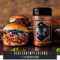 Ankerkraut Pull that Piggy, Effiloché de Porc BBQ-Rub, Gewürzmischung zum Grillen, 220g dans le Streuer