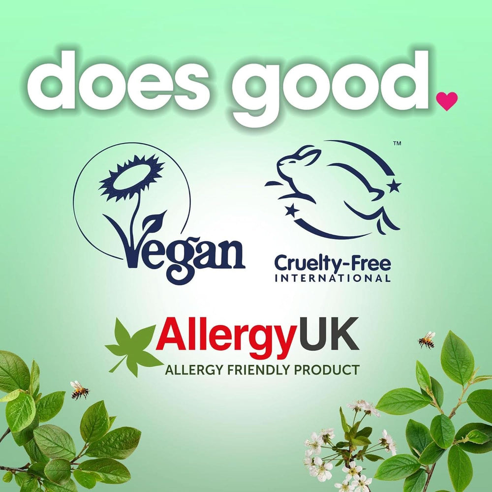 Boules de sèche-linge fabriquées dans un nouveau matériau plus doux au design variable. Contient 2 détergents à lessive Naty Shop