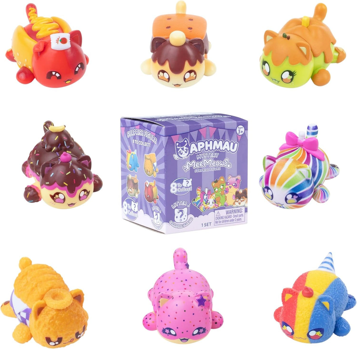 Aphmau - Mystery Meemeows Figures - Série 6 Carnival Treats Figurines Naty Shop Titre par défaut