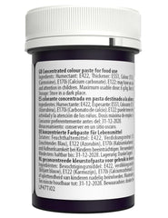 Sugarflair Colorant Alimentaire pour Pâtes, Couleur Violet Pastel, Colorant Alimentaire pour Pâtes, Fondant et Massepain, Couleurs Concentrées Spectrales - 25g