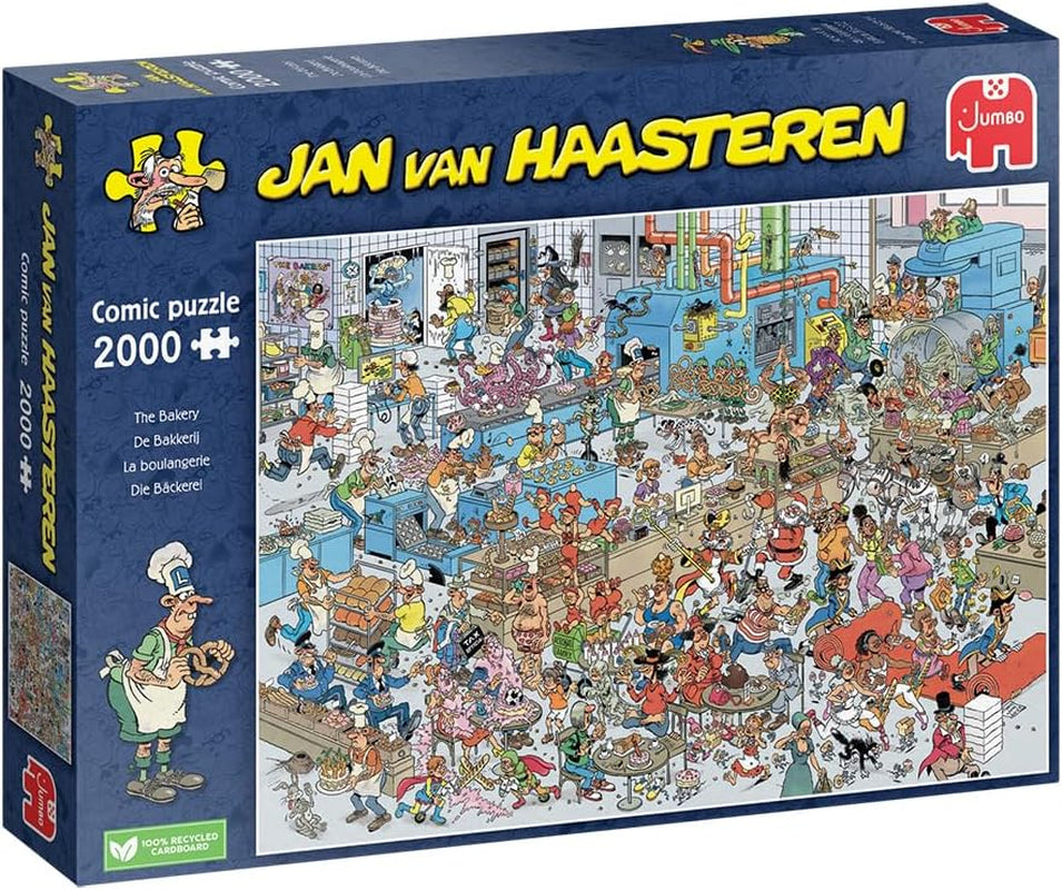Jan Van Haasteren, La Boulangerie, puzzle 2000 pièces pour adultes Puzzle Naty Shop Titre par défaut