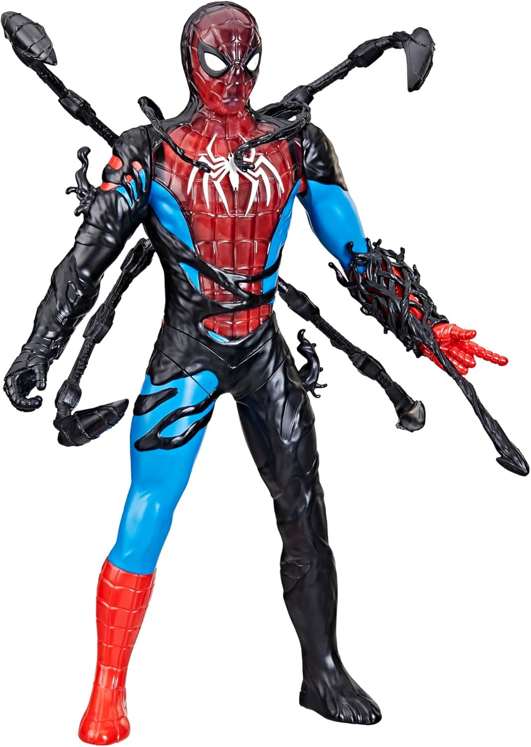 Marvel Spider-Man Venomversus Spider-Man Color Changer Figurine avec accessoire Figurines d'action Naty Shop Titre par défaut