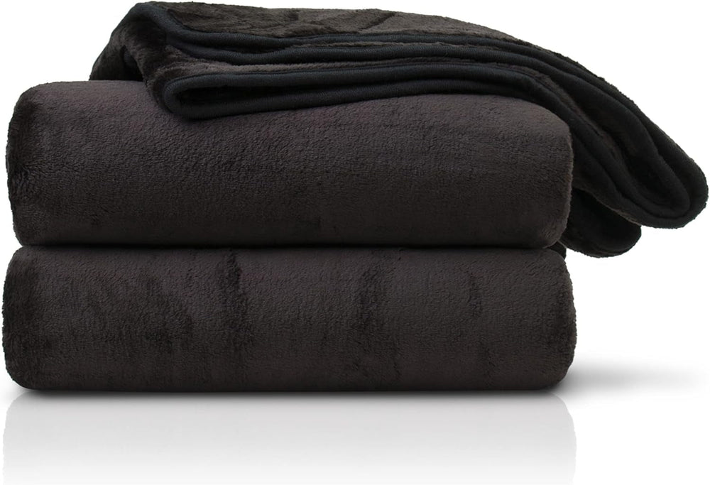 Amago - Kuscheldecke, Cashmere-Feeling, 220 X 240 Cm - Anthrazit